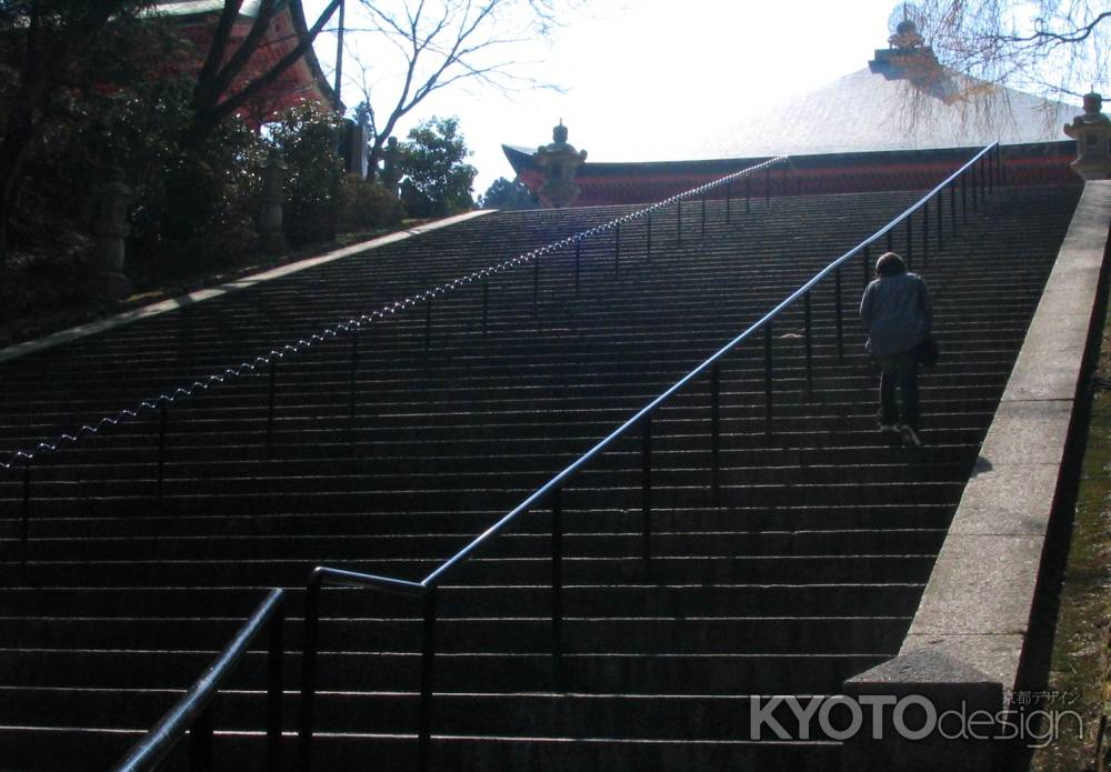 阿弥陀堂への坂路