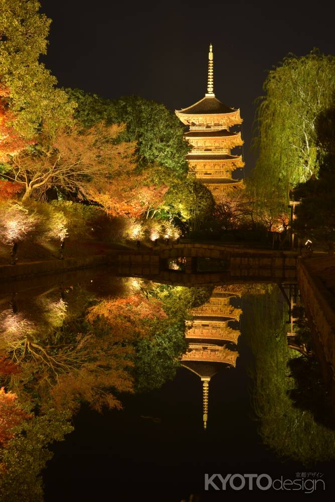 定番？_東寺・夜間拝観