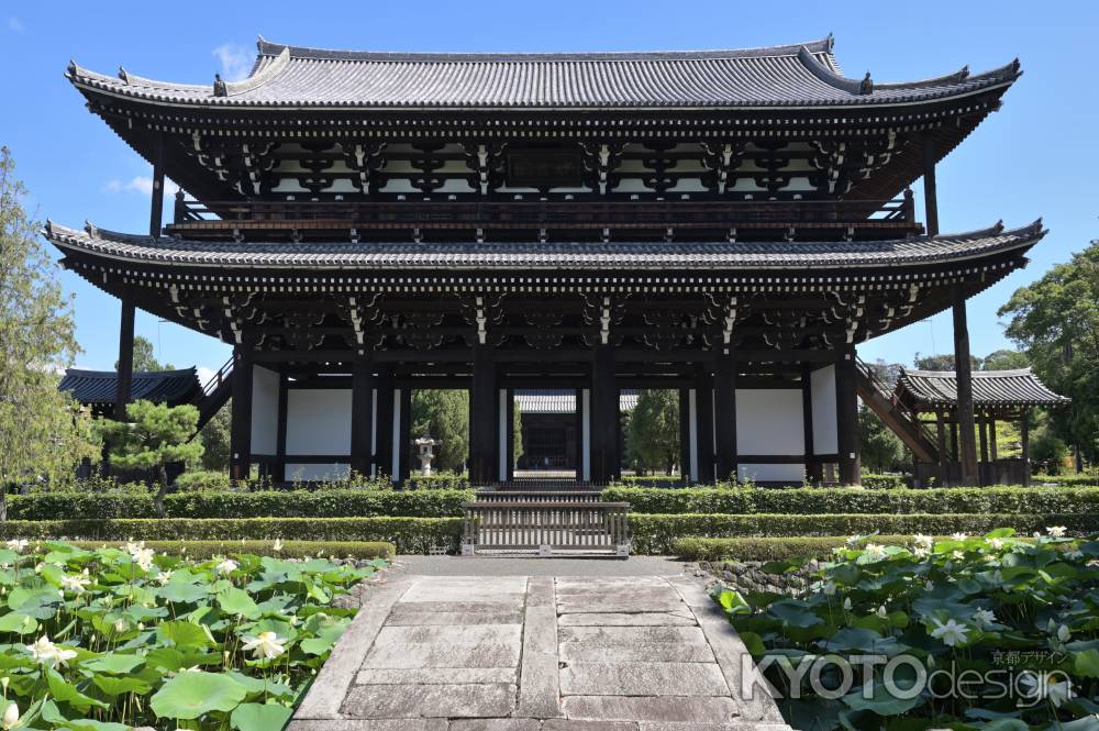 夏の東福寺・三門