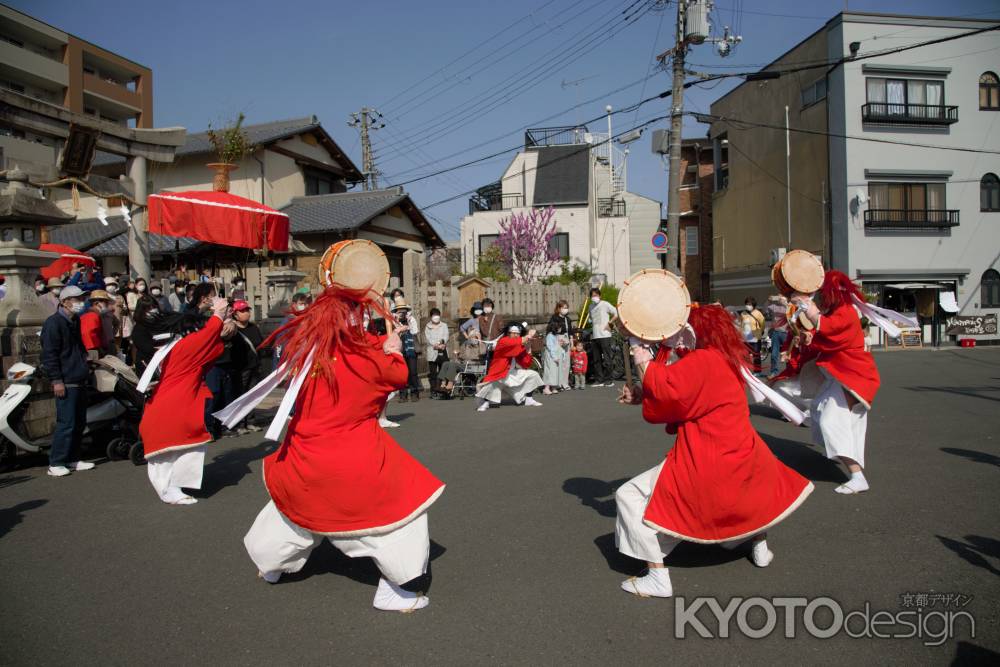 玄武やすらい踊