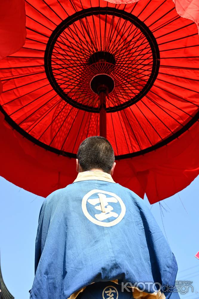 京都三大奇祭の一つ　玄武やすらい祭