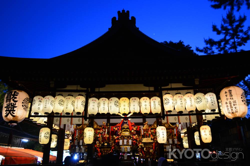 上御霊神社さん　御霊祭　宵宮　2023