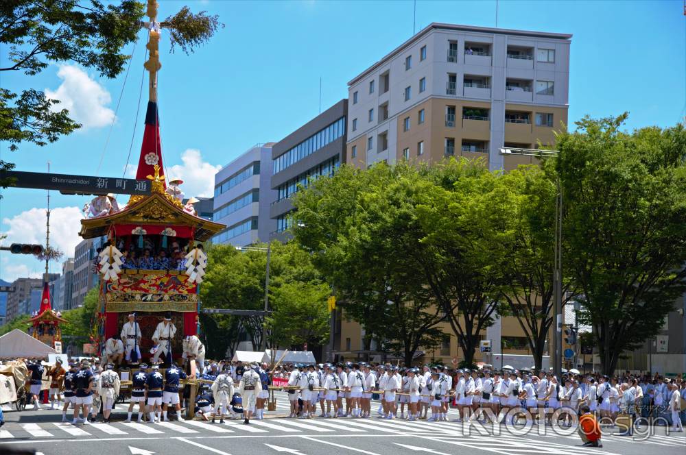 　辻回し　御池通　2023