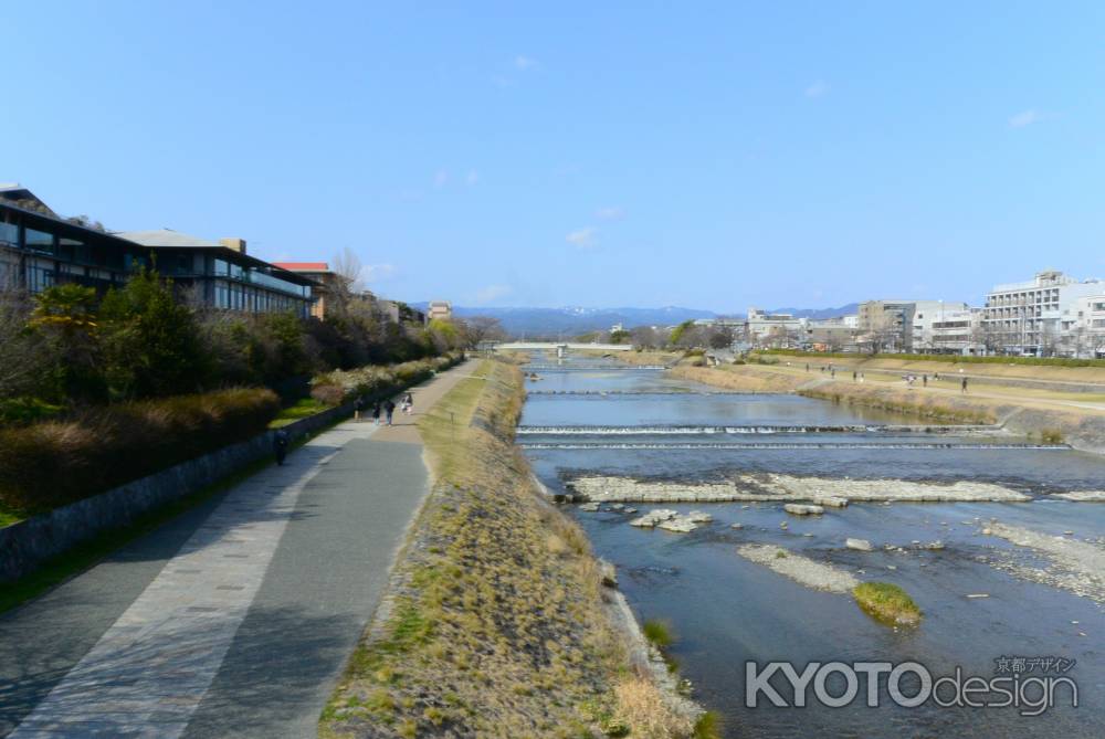 二条大橋から