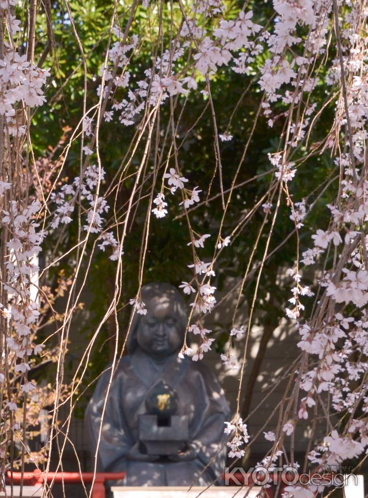 おかめ塚と阿亀桜　