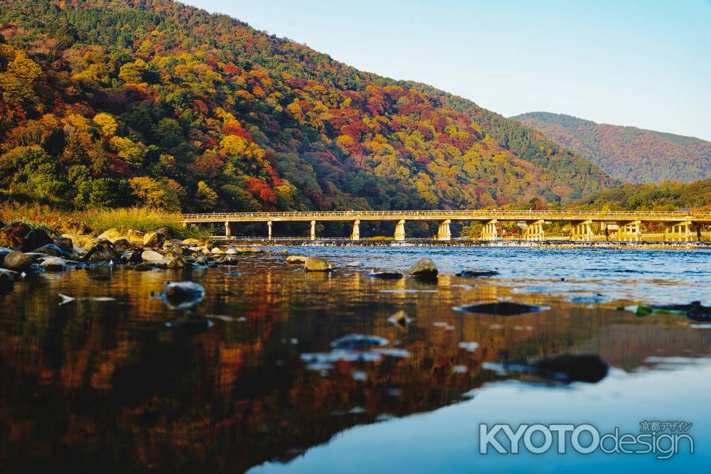 朝の嵐山