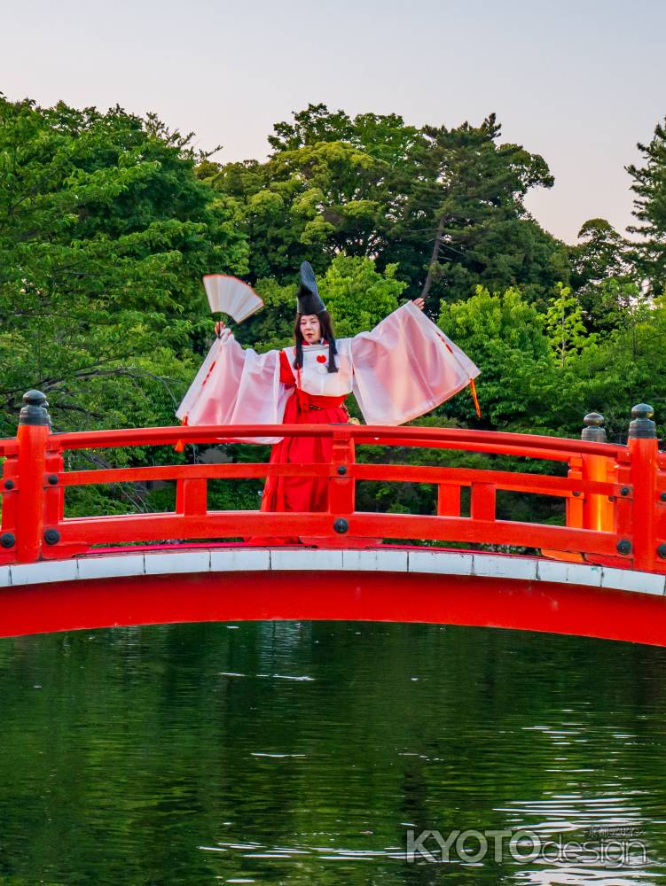 神泉苑祭　静御前の舞奉納③