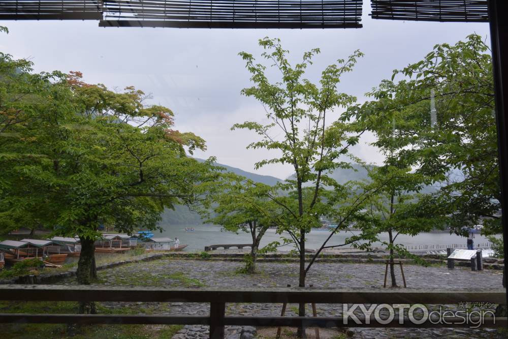 梅雨の嵐山