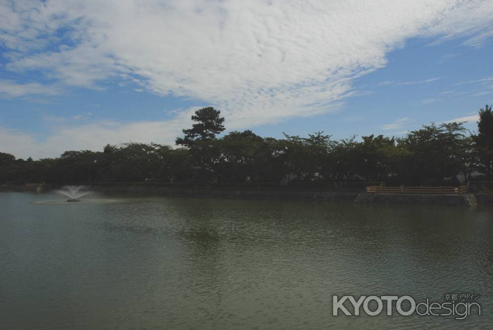 長岡天満宮の八条ヶ池