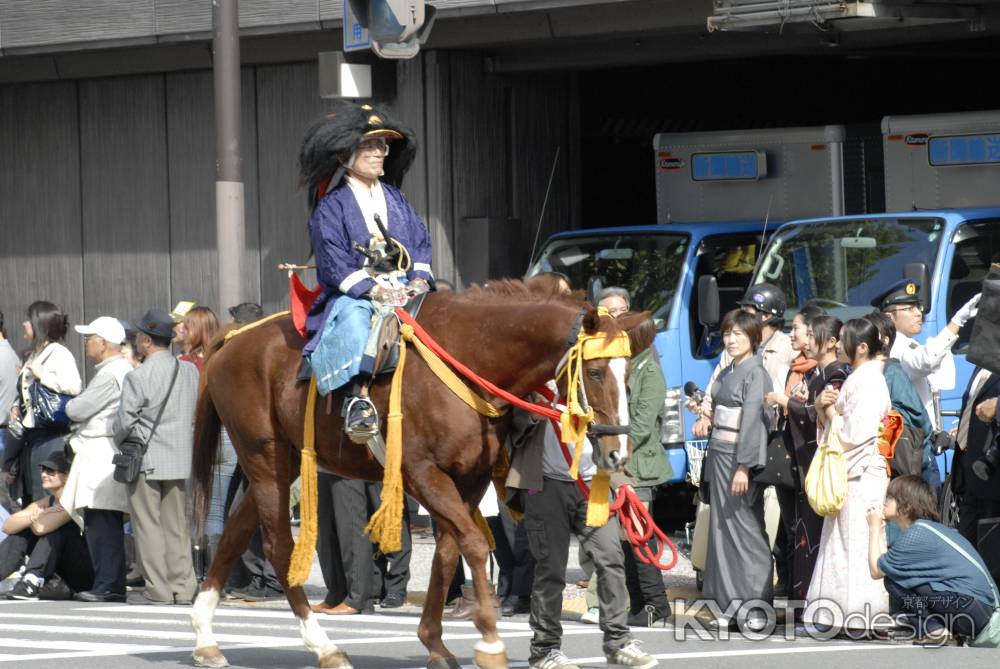 時代祭の騎馬隊