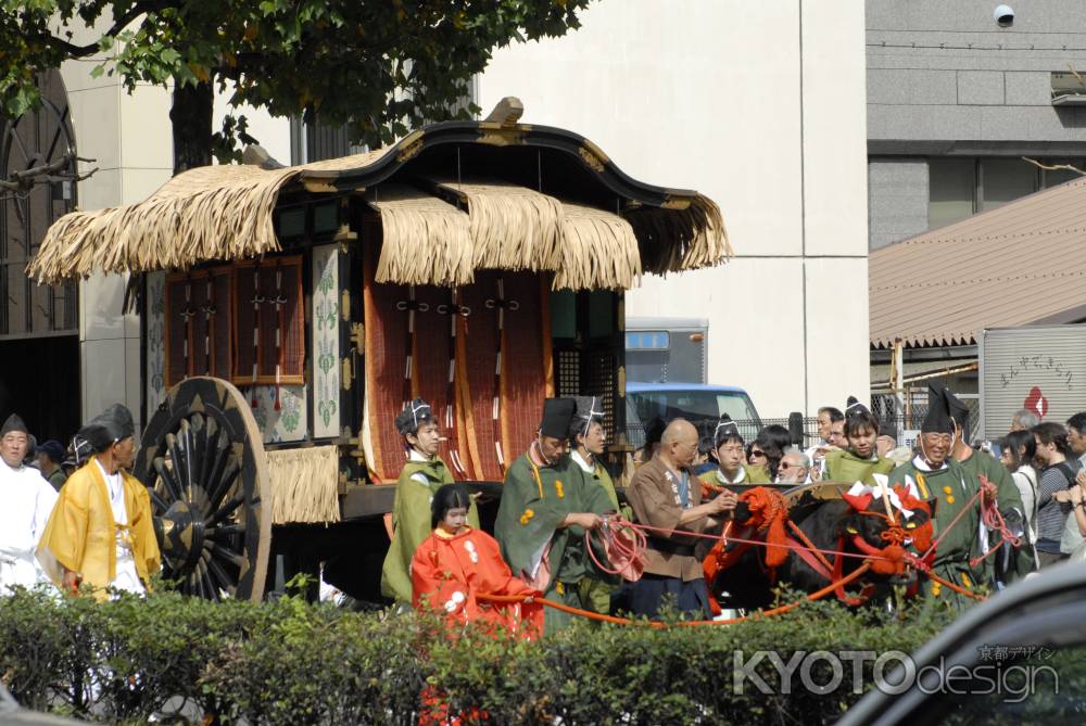 時代祭の牛車