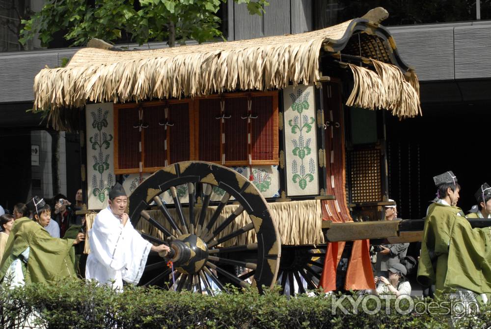 時代祭　牛車