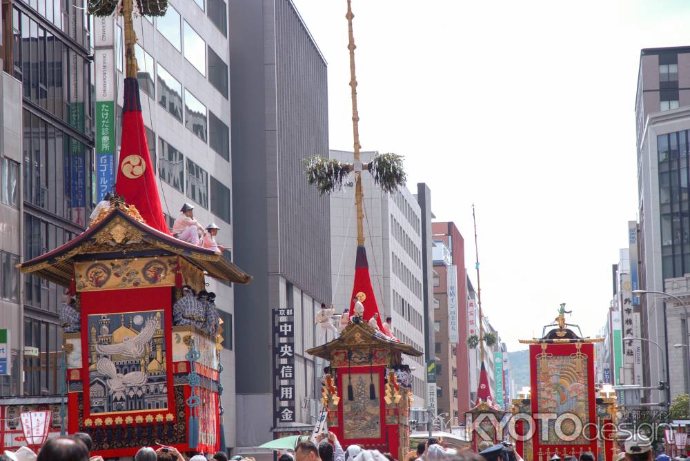 山鉾巡行の日の朝