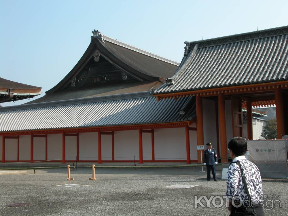 京都御所の月華門