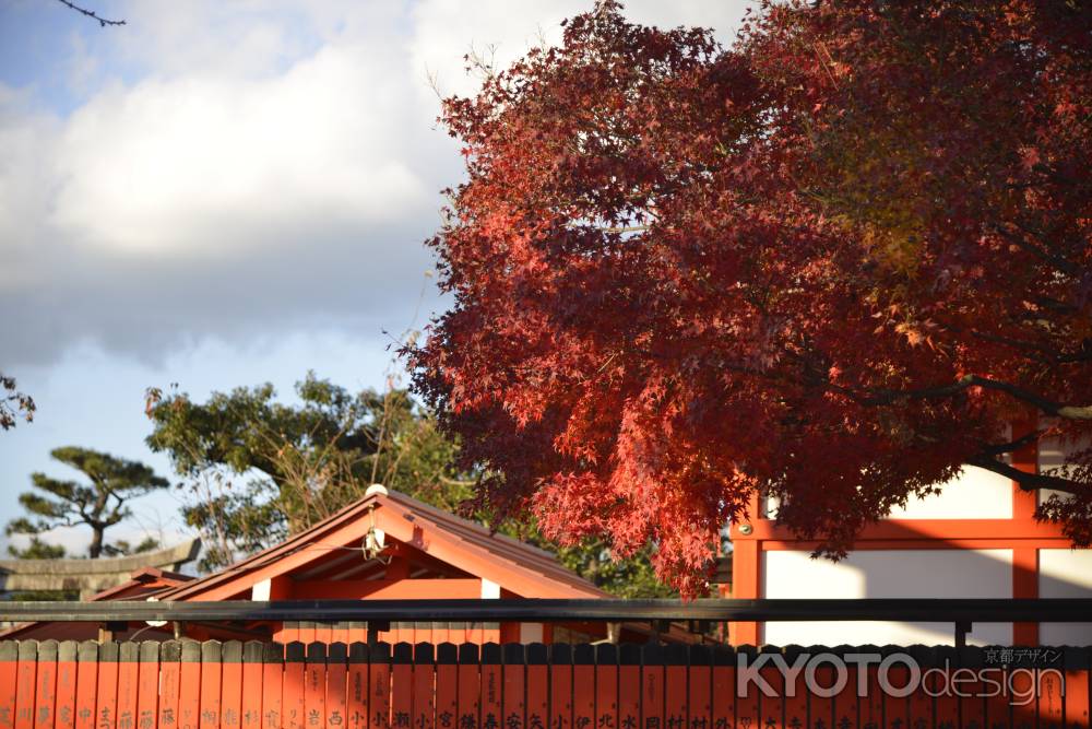 車折神社の紅葉