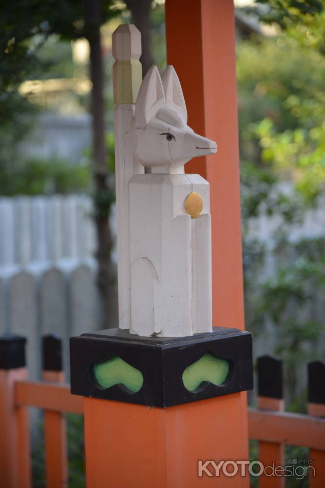 車折神社のきつね