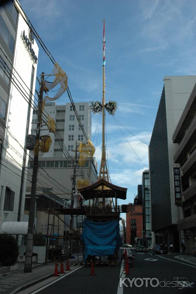 鶏鉾の全景