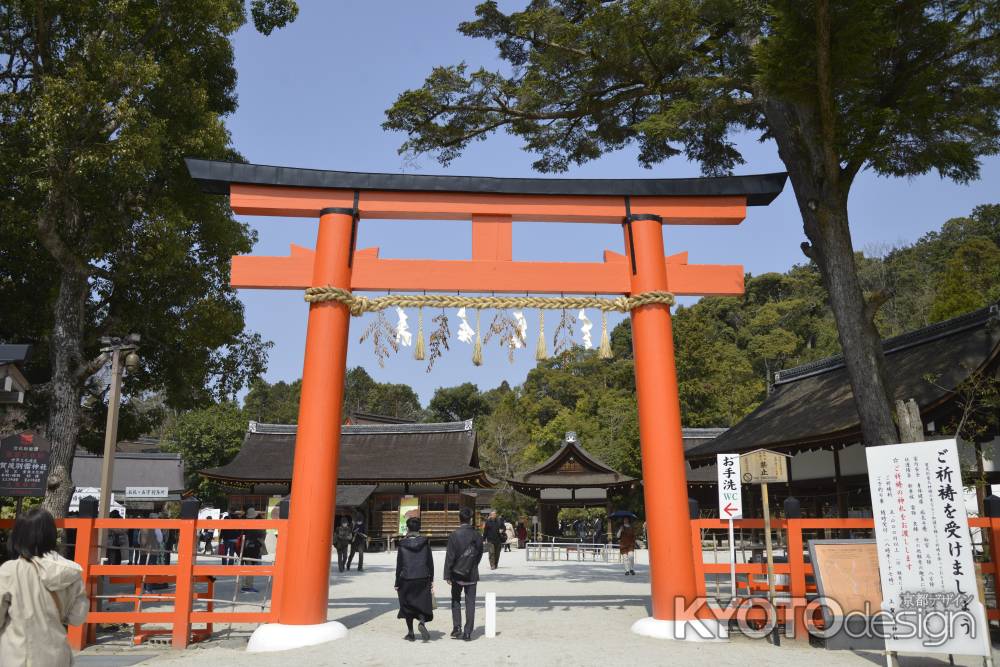 上賀茂神社　二の鳥居