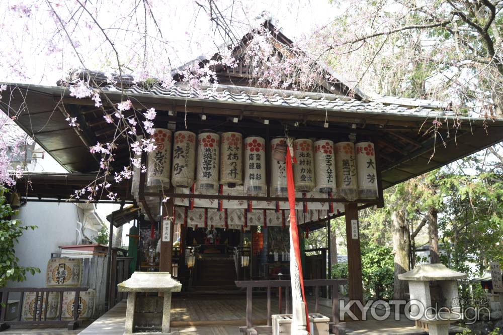 水火天満宮　桜の本殿