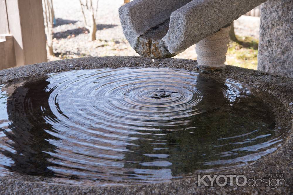 妙満寺　やわらかな水紋