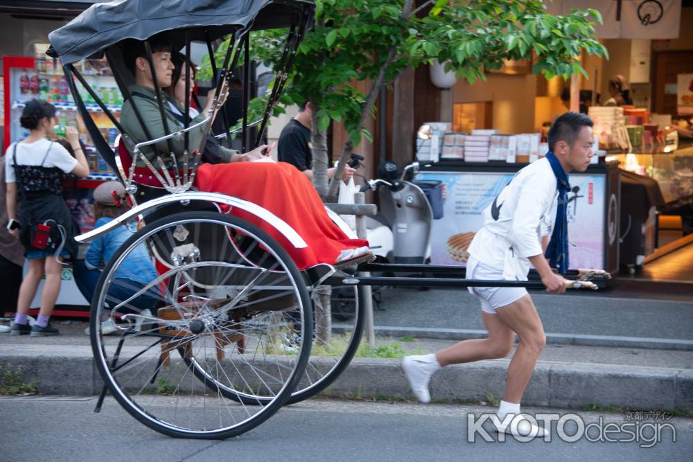 嵐山　人力車