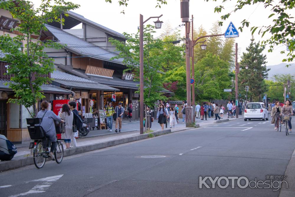 嵐山　街並み