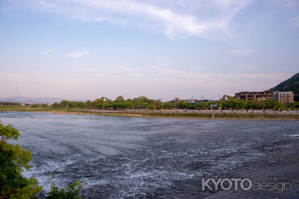 嵐山　大堰川