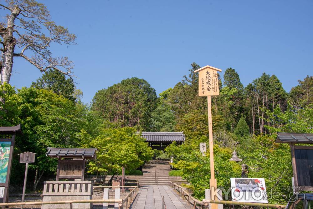 春の光明寺