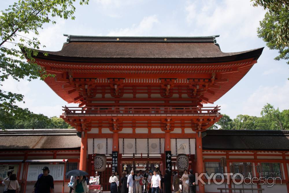 下鴨神社　楼門