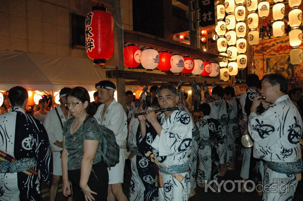 日和神楽の菊水鉾