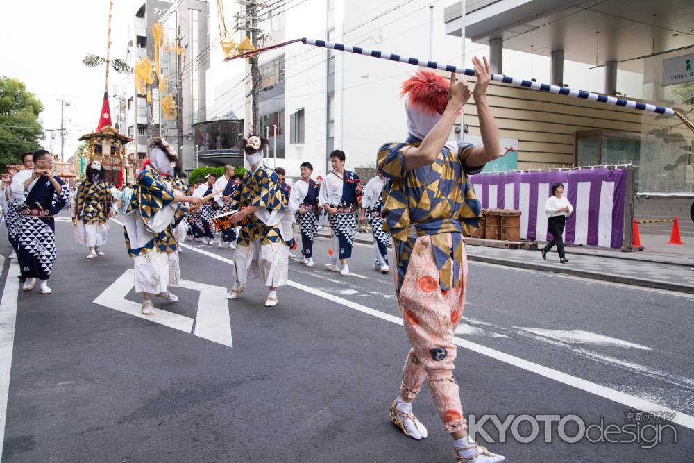 祇園祭2019　山鉾巡行　棒振り囃子