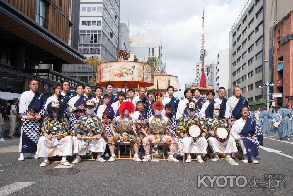 祇園祭2019　綾傘鉾の方々