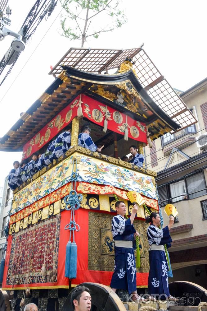 祇園祭2018　岩戸山　曳初め