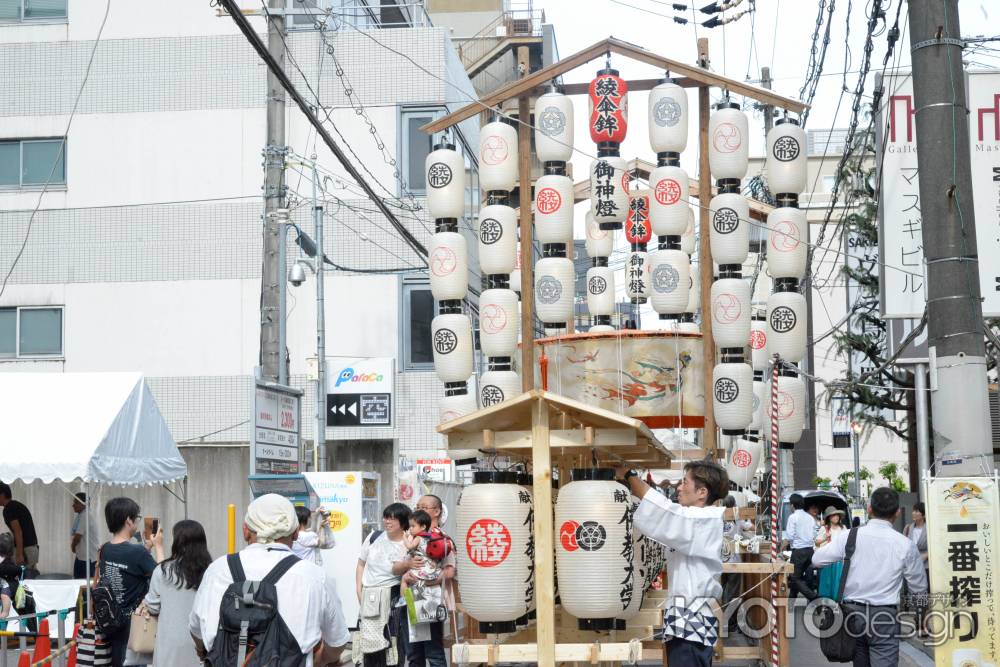 祇園祭2018　綾傘鉾