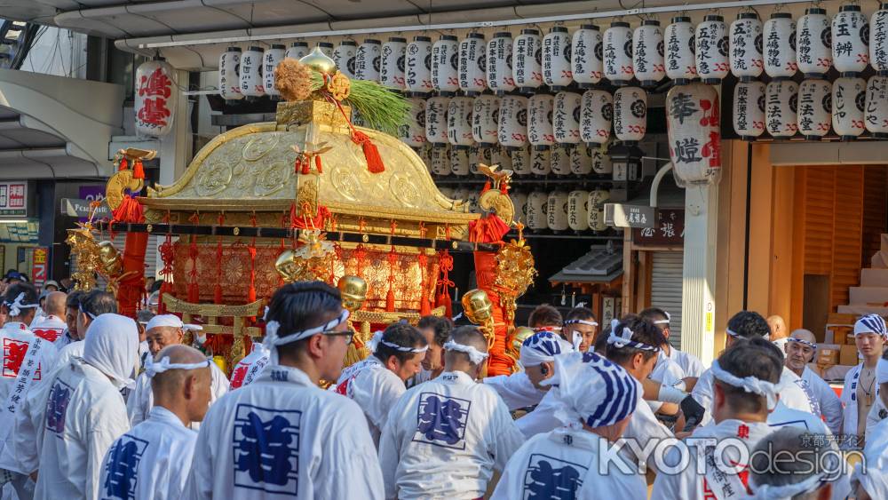 祇園祭2018　還幸祭　東御座神輿