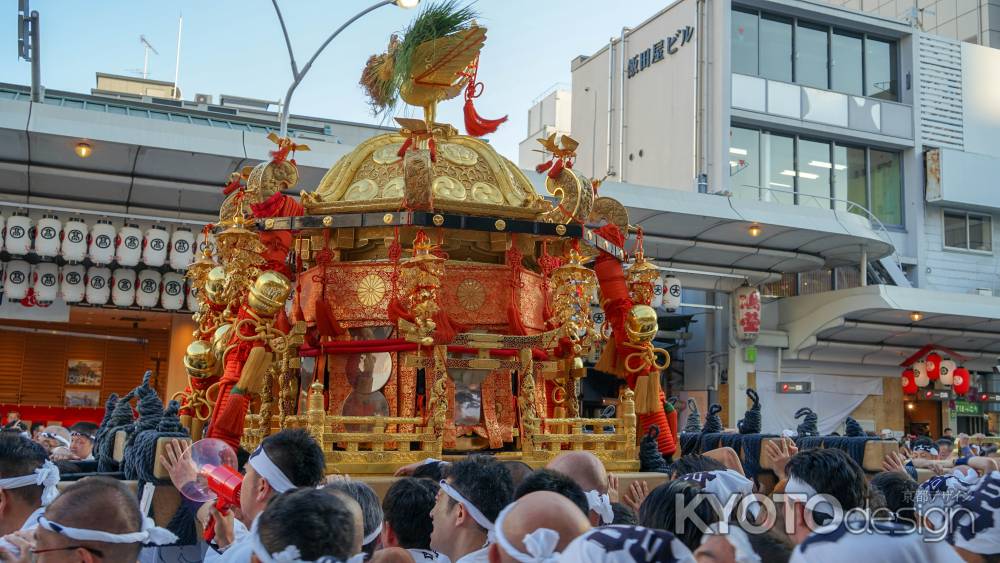 祇園祭2018　還幸祭　西御座神輿