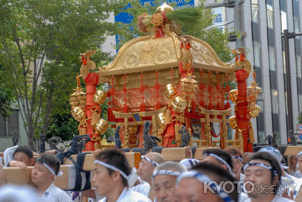 祇園祭2015　還幸祭　神輿渡御