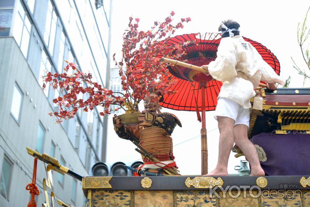 祇園祭2018　保昌山の御神体