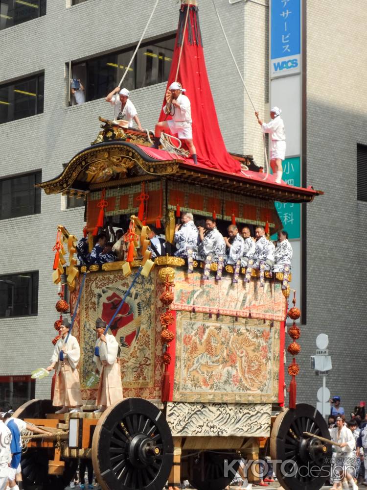 祇園祭2018　菊水鉾　巡行