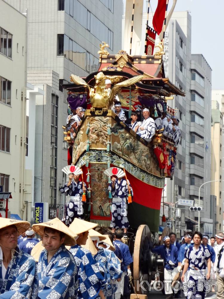 祇園祭2018 船鉾　山鉾巡行