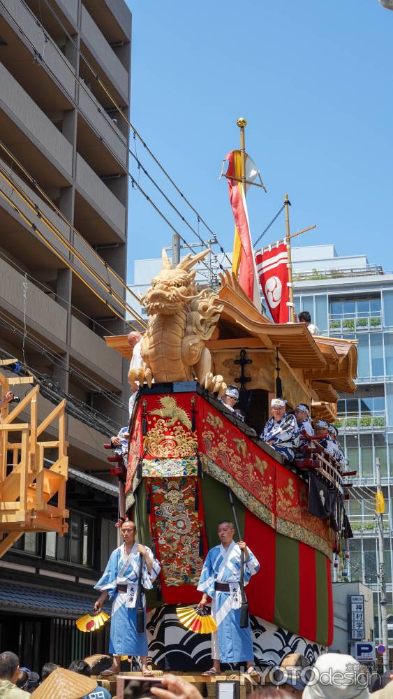 祇園祭2018　後祭巡行　大船鉾　