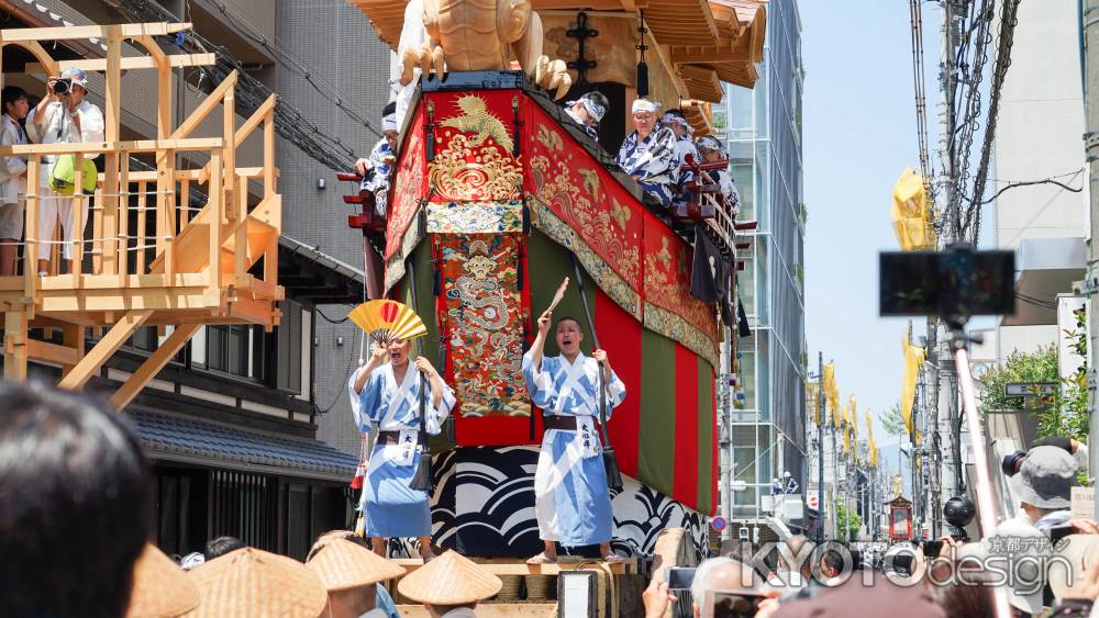 祇園祭2018　後祭巡行　大船鉾２