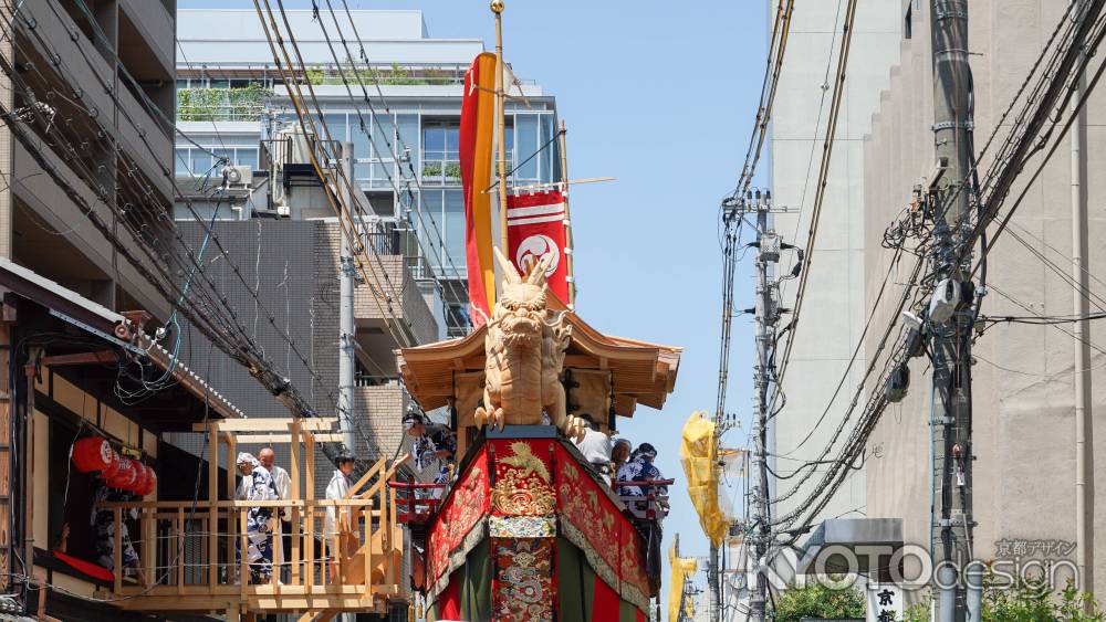 祇園祭2018　後祭巡行　大船鉾３