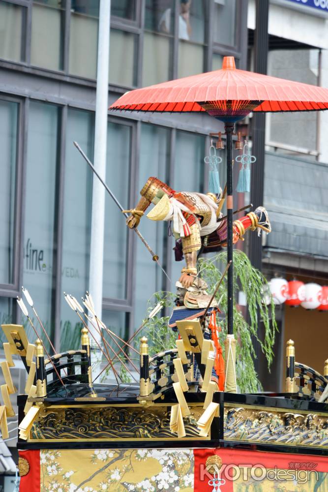 祇園祭2017　後祭　浄妙山の御神体