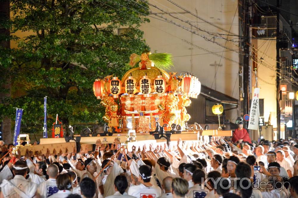 祇園祭2017　還幸祭　東御座神輿渡卸