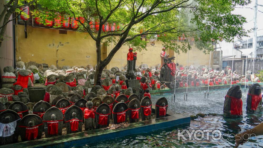 千本ゑんま堂　地蔵供養池２