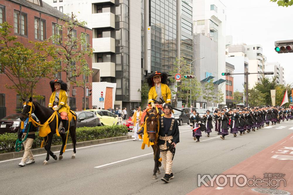 令和元年時代祭-維新勤王隊列1