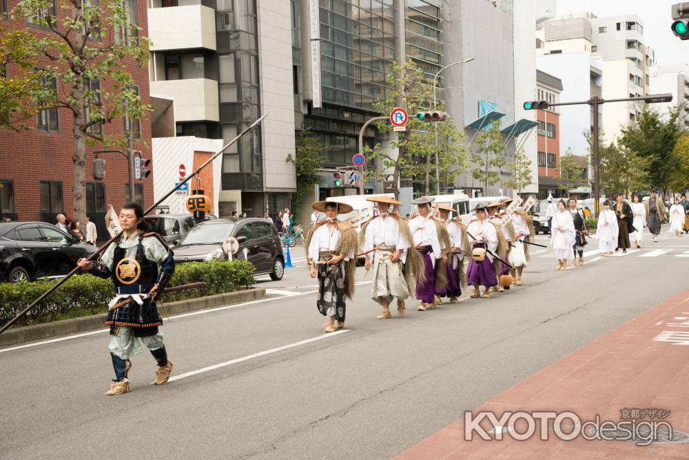 時代祭-維新志士列　七卿落2