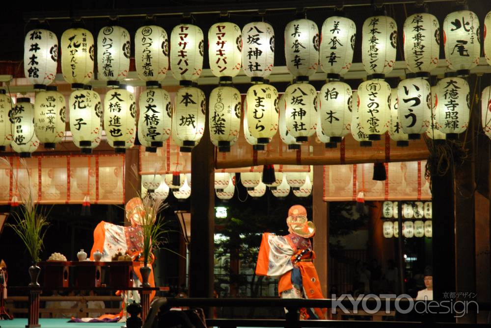 祇園社観月祭雅楽舞奉納