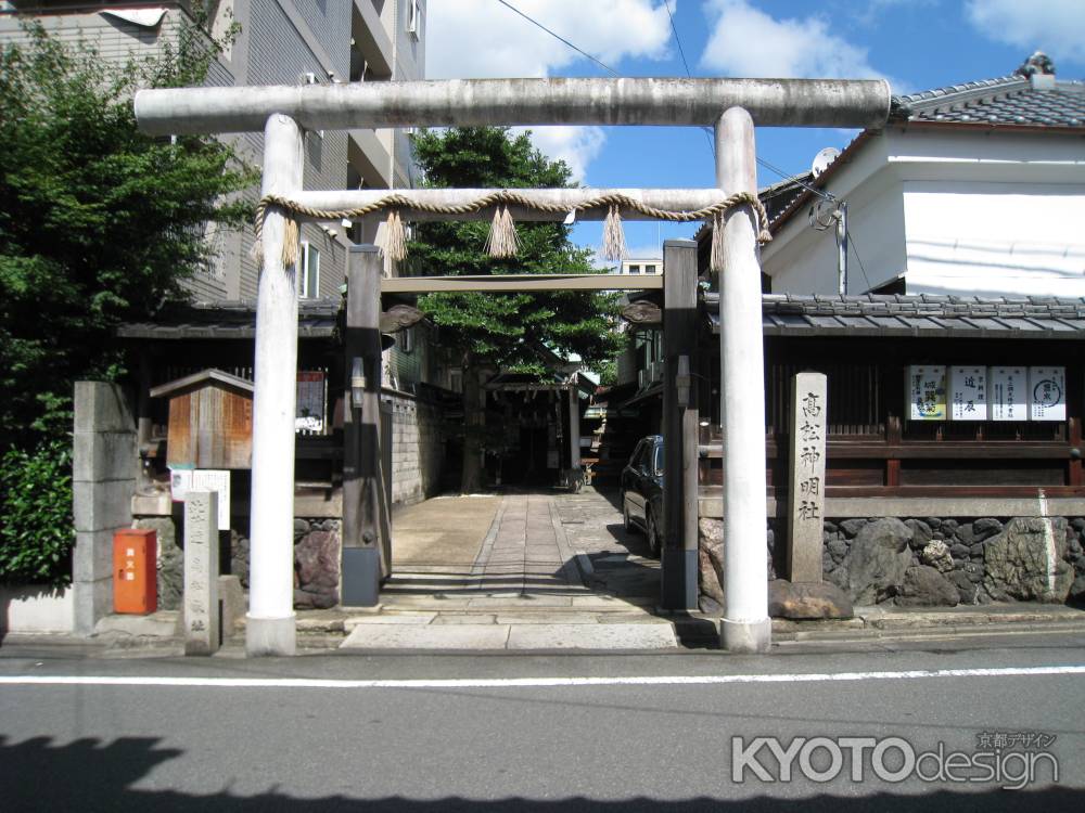 高松神明神社 鳥居